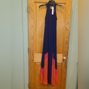 Adelyn Rae Colorblock Maxi Dress